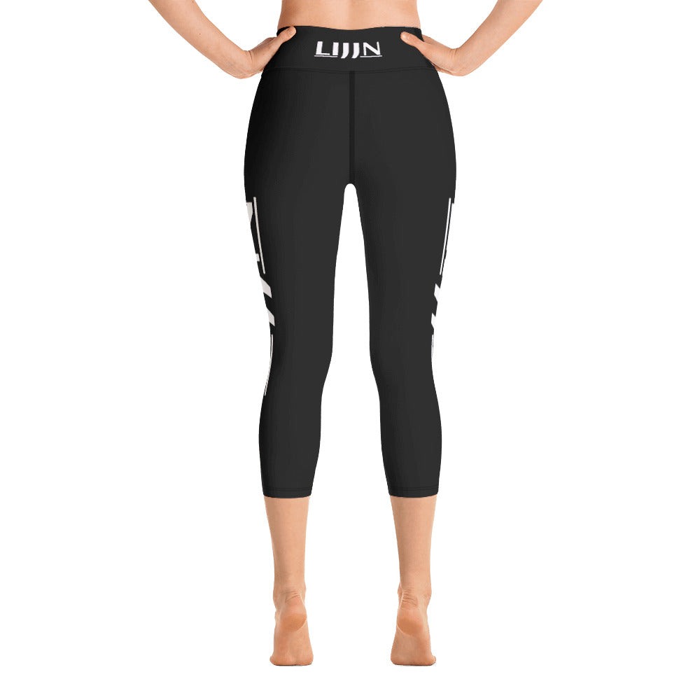 LIJJN Black Capri Leggings