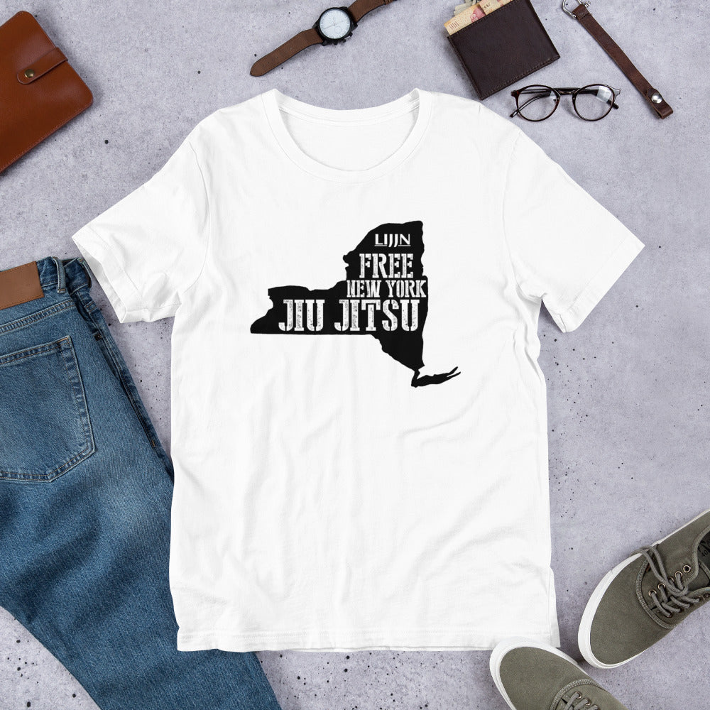 Free NY Jiu Jitsu T-Shirt